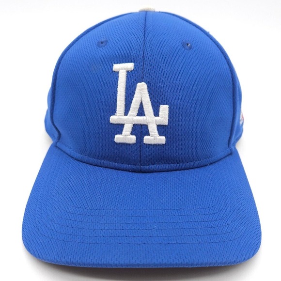 Los Angeles LA Dodgers Blue Strapback Hat Baseball Cap Team MLB Adult Adjustable - Picture 2 of 7